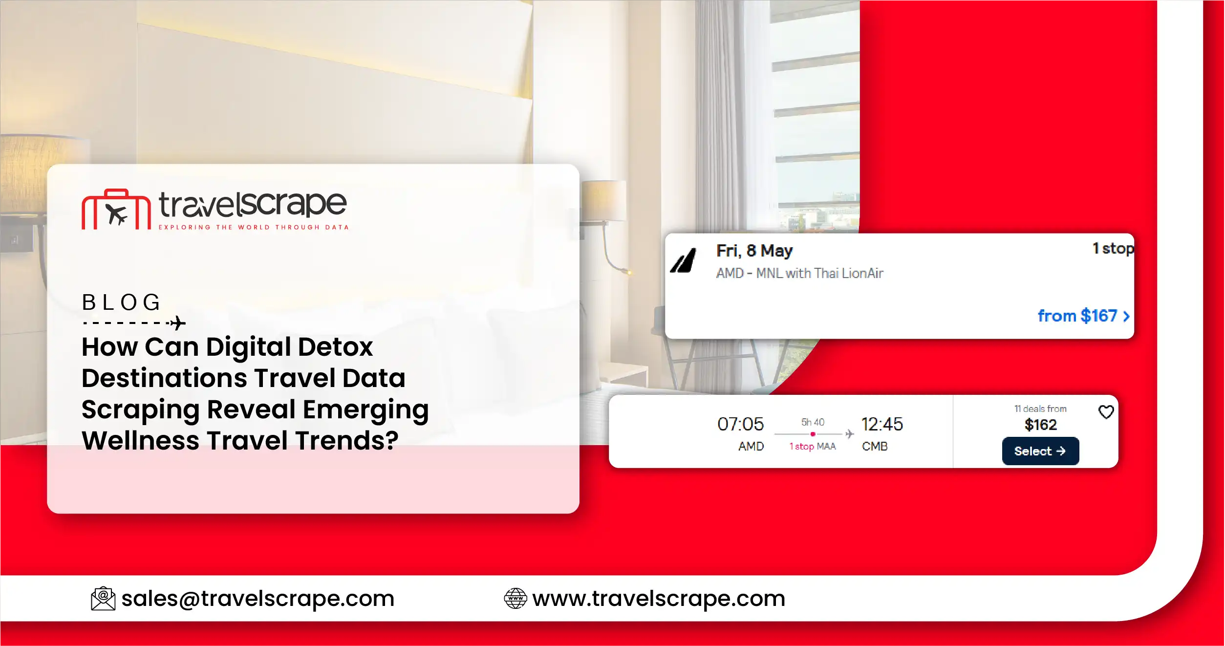 Digital Detox Destinations Travel Data Scraping for Travel Trends
